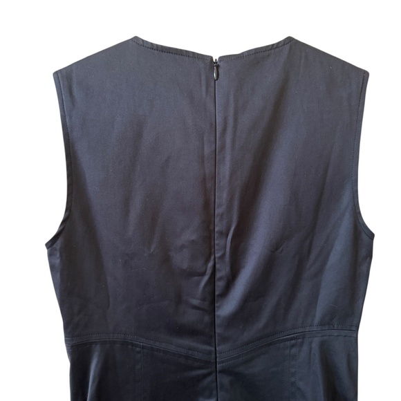 MILLY DRESS SHEATH POCKETS GROMMET NECKLINE CAREER CASUAL BUSINESS CASUAL 6 - Picture 5 of 10